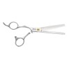 OLIVIA GARDEN - CISEAUX OLIVIA GARDEN SILKCUT PRO OFFSET LEFT EFFILEUR TAILLE 6.0 / 35 DENTS