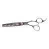 OLIVIA GARDEN - CISEAUX OLIVIA GARDEN TEXTURE OFFSET EFFILEUR 21 DENTS