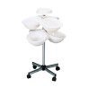 TABLE DE SERVICE OLYMPIC ROULEAUX BLANC