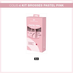 OLIVIA GARDEN - OLIVIA GARDEN COLIS 4 KITS 2 BROSSES PASTEL PINK