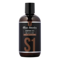 MEN STORIES - MEN STORIES SHAMPOING 250ML 3 EN 1