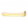 BIGOUDI PERMANENTE ROSE/JAUNE LONG X12