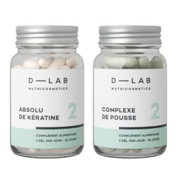 D-LAB - DLAB DUO NUTRITION CAPILLAIRE 1 MOIS