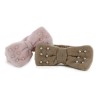 BANDEAU MAQUILLAGE AVEC NOEUD EN MICROFIBRE X12