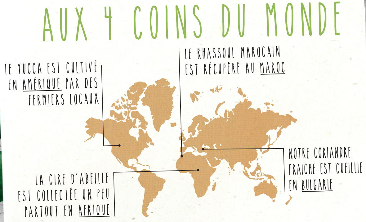 4 coins du monde